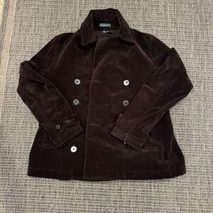 Ralph Lauren - Lauren Jeans Company Chocolate Corduroy Utility Jacket